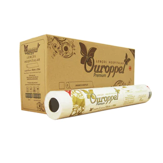 Lençol Descartável Hospitalar 50cmx50m Ouroppel em Oferta na Shopee