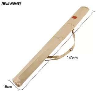 [Well HOME] Bolsa Para Vara De Pesca De Lona De 120/130/140 Cm À Prova D'água Guarda-Chuva Estojo De Armazenamento De Eq em Oferta na Shopee