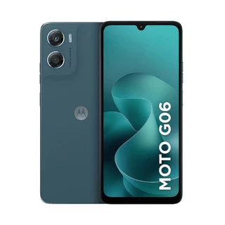 Smartphone Motorola Moto G06 128GB, 4G LTE, 12GB RAM Boost*, Câmera 50MP, Tela 6.9" - Azul Marinho