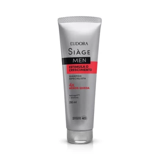 Eudora Siàge Men Estimula o Crescimento Shampoo 250ml em Oferta na Shopee