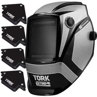 Máscara de Solda Automática 8k Big Solar + 2 Esquadro + 2 Lentes Super Tork em Oferta na Shopee