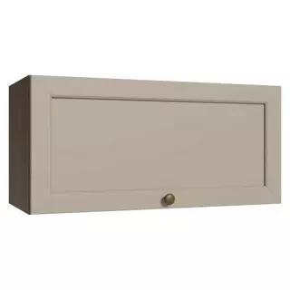 Armário Aéreo 70 cm 1 Porta Basculante Rustic/Crema Vik Madesa em Oferta na Shopee