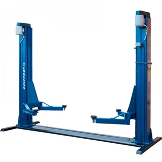 Elevador automotivo 4,1T lubrificação a óleo azul ECO 4100 Engecass em Oferta na Shopee