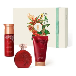 Kit Presente Floratta Red (3 Itens) Oboticario em Oferta na Shopee