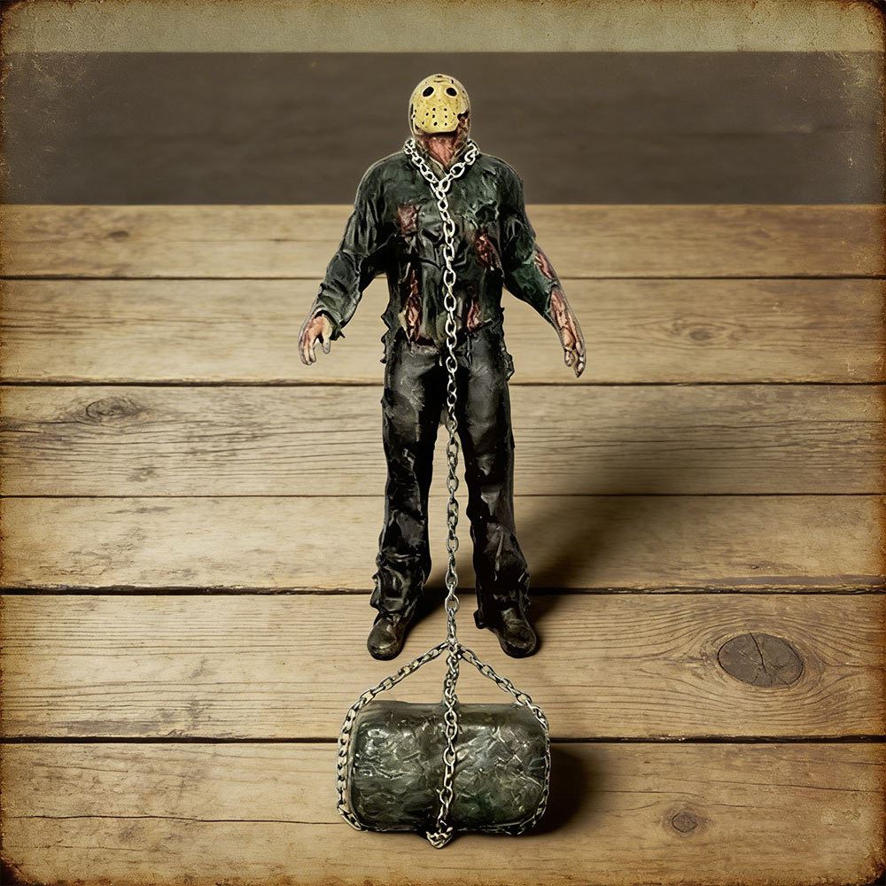 fish tank accessories jason voorhees Gidenfly Friday 13th Water Lamp, Horror Movie Character Water Light Aquarium Decoration Ornament Display Collector Night Lamp Resin Lamp Water Lamp Decoration Decoration Lighting Jason Voorhees Prop Jason Voorhees