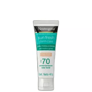 Neutrogena Sun Fresh Derm Care FPS 70 Clara -Protetor Solar em Oferta na Shopee