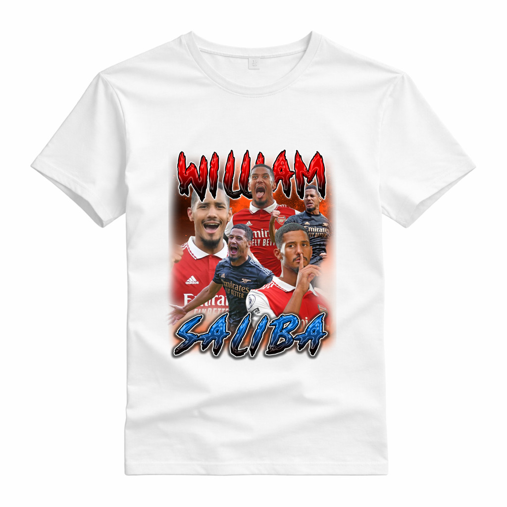 アーセナル SALIBA シャツ Camiseta Futebol William Saliba Arsenal Torcedor Masculina Premium