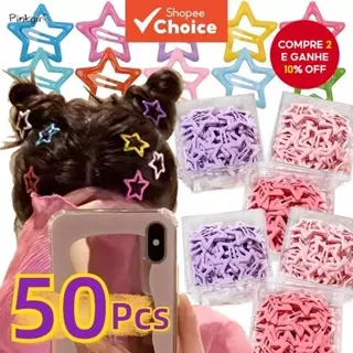 Clipe De Estrela Dopamina Y2K Para Meninas E Crianças , Grampo De Cabelo BB Com Franja Lateral Fofa , Acessórios Da Moda em Oferta na Shopee