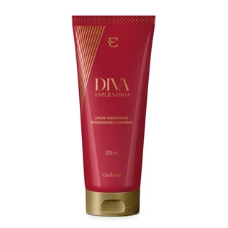 Eudora Diva Esplêndida Loção Hidratante Desodorante 200ml em Oferta na Shopee