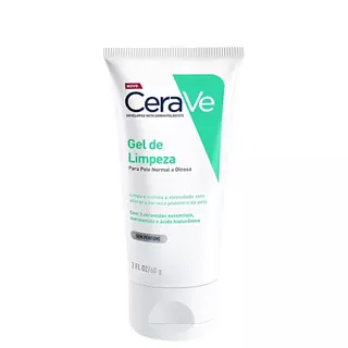 CeraVe Foaming Cleanser - Gel de Limpeza Facial 60g em Oferta na Shopee