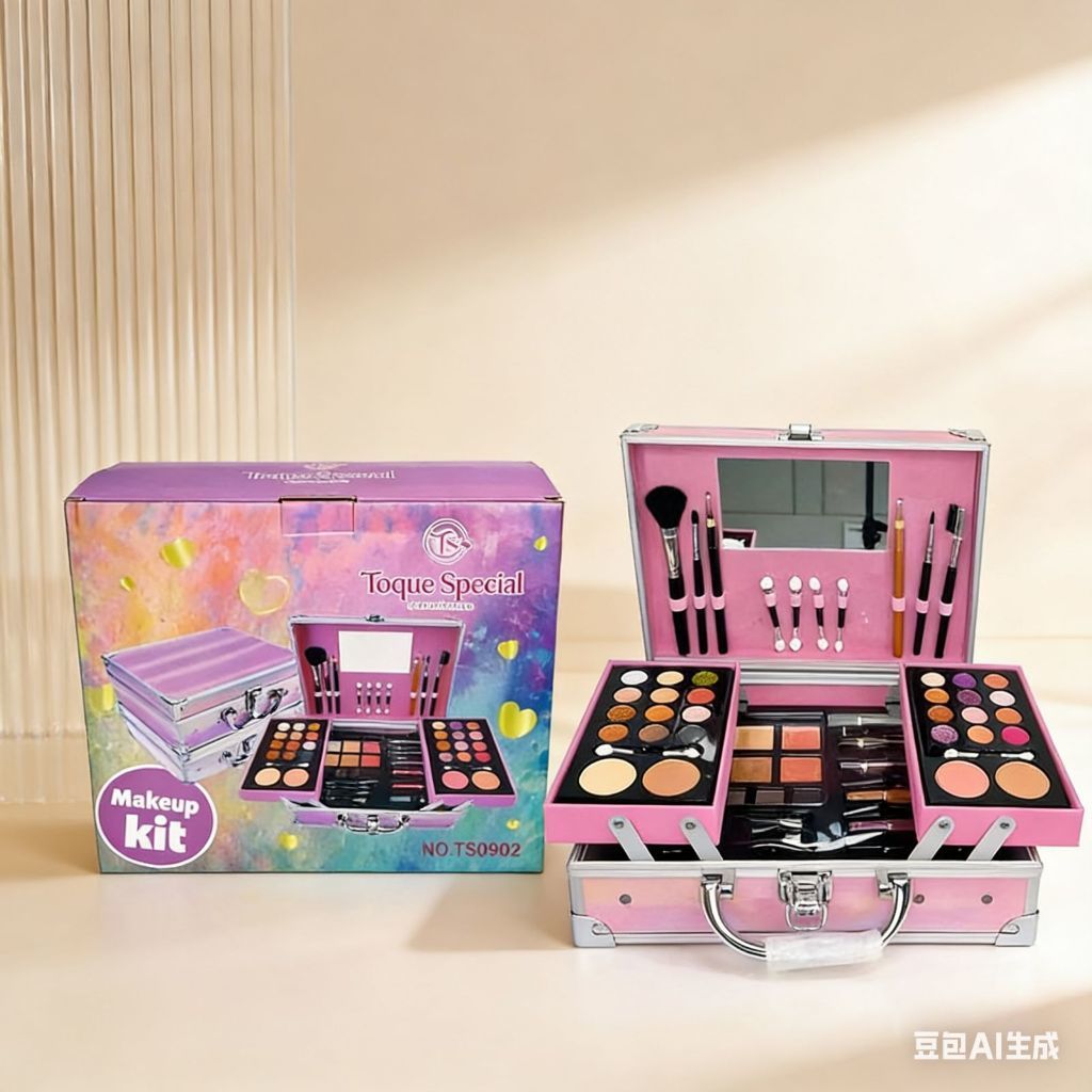 Maleta Completa Toque Special - Ts09002 Cor Pink | Shopee Brasil