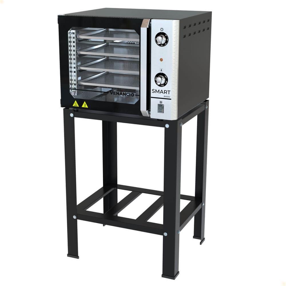 Forno Convector Venâncio Smart Basic 220V 4 Esteiras Preto C