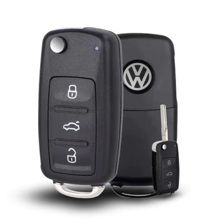 Chave Canivete Alarme Gol Voyage G6 G7 Up Jetta Spacefox Fox em Oferta na Shopee