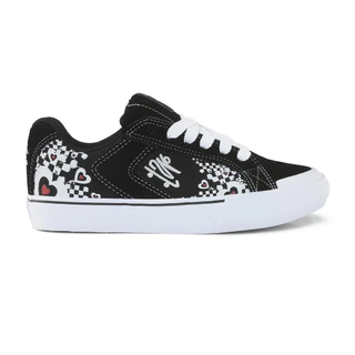 Tênis QIX Chorão Park Preto e Vermelho em Oferta na Shopee