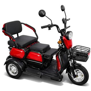 Triciclo Elétrico 600w 32km/h Sem CNH Autonomia 40Km Recarregável ...