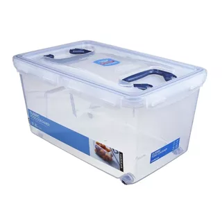 Caixa Multiuso Porta Ração  Filamentos Impressora 3D Hermética com Tampa Travas, Alças e Rodinhas 21 litros em Oferta na Shopee