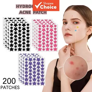 Adesivos Hidrocolóides Para Acne , 200 Peças , Ácido Salicílico , Manchas , Cobertura , Cuidados Faciais em Oferta na Shopee