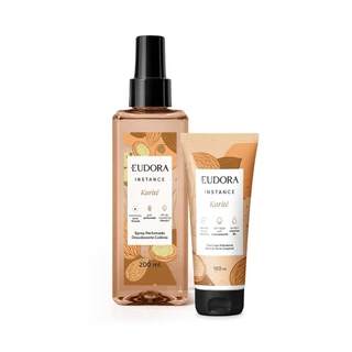 Kit Instance: Manteiga Hidratante Desodorante Corporal 180ml + Spray Perfumado Desodorante Colônia 200ml em Oferta na Shopee