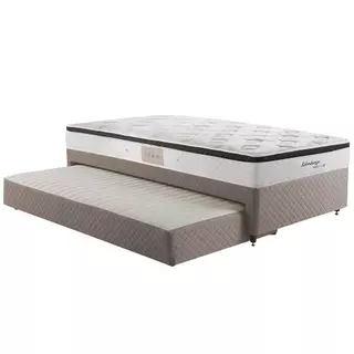 Bicama Box Solteirão com Cama Auxiliar Herval Edimburgo, 57x96x203 cm em Oferta na Shopee