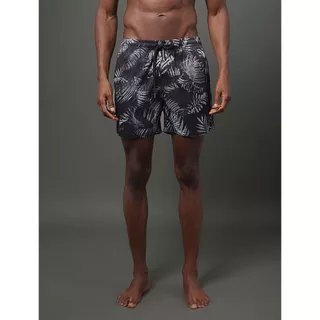 Shorts D'Água Masculino Elástico Reticulado Calvin Klein Swimwear - Chumbo em Oferta na Shopee