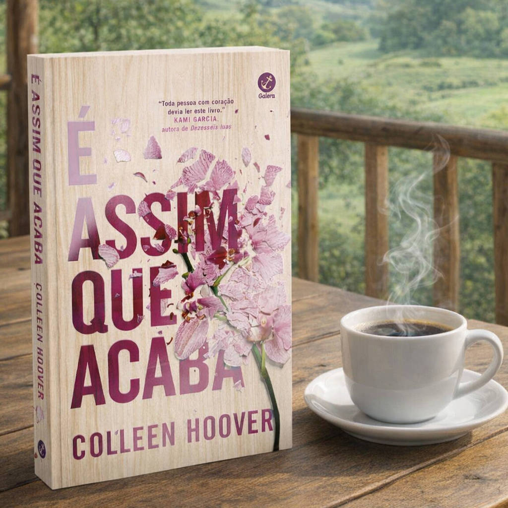 Livro É Assim que Acaba - Colleen Hoover | Editora Galera | Shopee Brasil