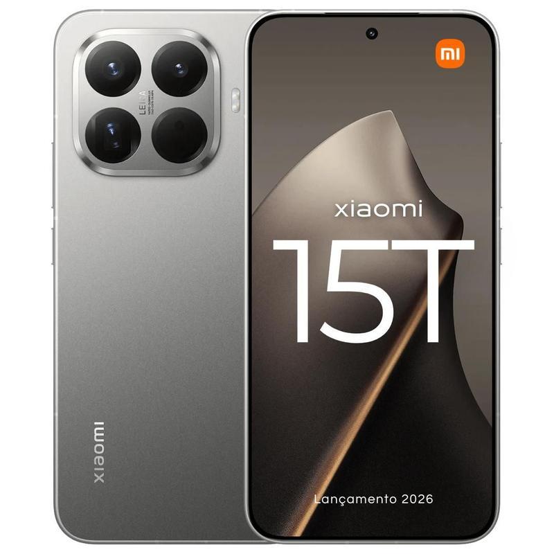 Xiaomi 15T 5G Lançamento 2026 512GB 24GB RAMBOOST câmera de triplo