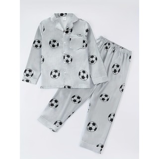 Conjunto De Pijama Masculino Retardador De Chamas | Outono Nova Manga Comprida Casual Casa Wear-* & em Oferta na Shopee