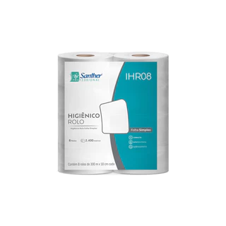 Papel Higiênico Rolão Folha Simples Eco IHR08 8x300m Inovatta em Oferta na Shopee