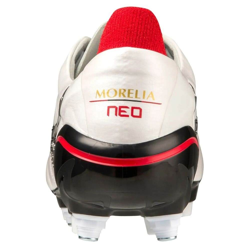 Chuteira Mizuno Campo Morelia Neo IV Japan Trava Mista Branca