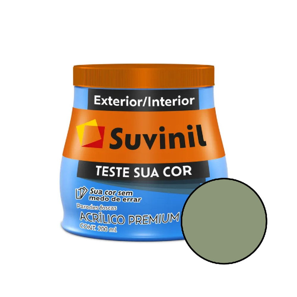 TINTA SUVINIL TESTE SUA COR 0,2L PINHEIRO | Shopee Brasil