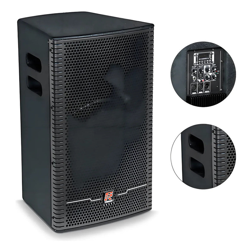 Caixa Som Ativa Staner Upper 515a 300w Rms Upper515a Preto | Shopee Brasil