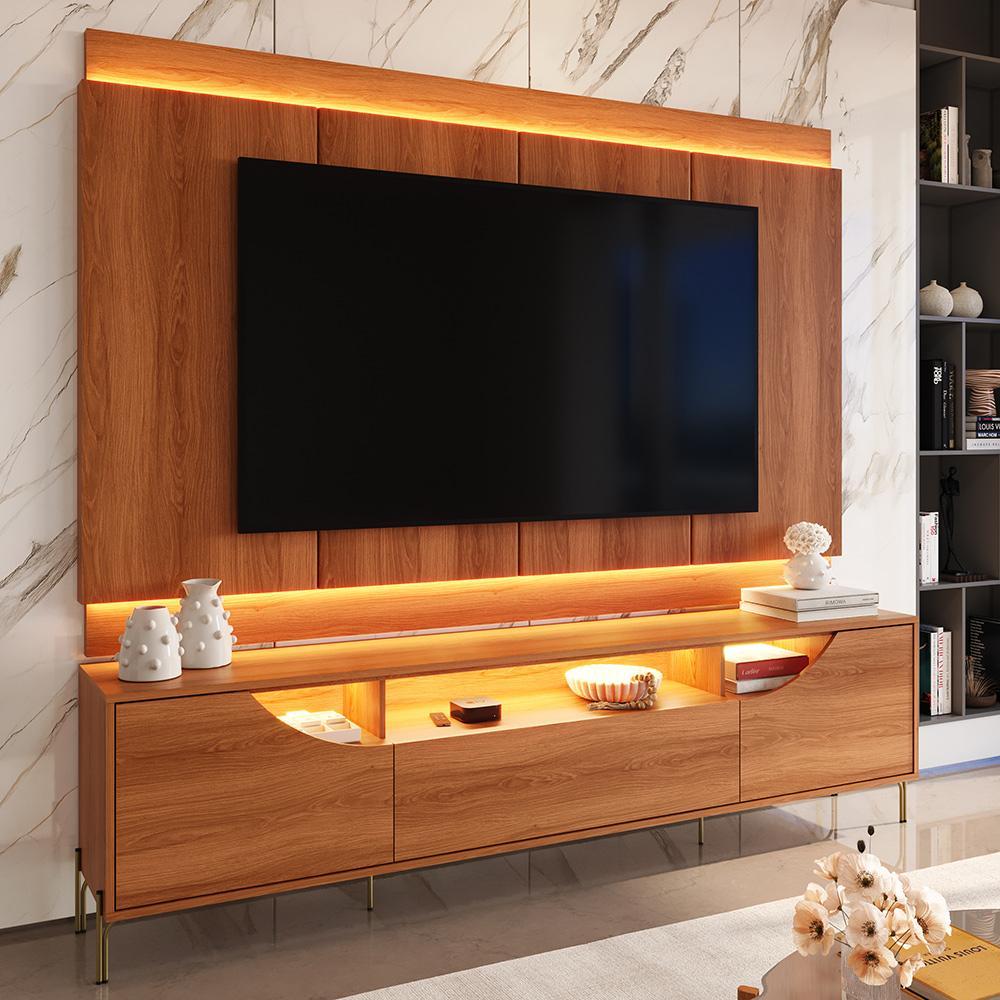 Rack Painel Imperiale Copa do Mundo para TV até 75” LED Portas MDF ...