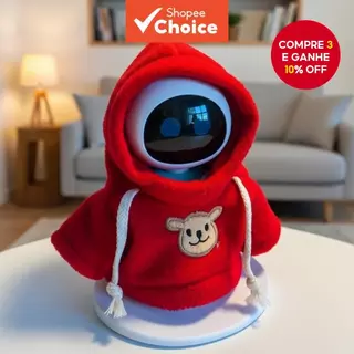 Pacote De Roupas Exclusivas Eilik Smart robot AI Tamagotchi : Suéter , Chapéu , Combinação De Lenço De Natal (Sem Robô) em Oferta na Shopee