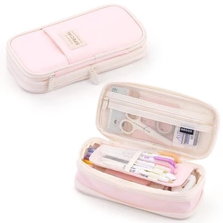 Kawaii Estojo Organizador Lápis Bolsa Coreana Para Meninas Caixa Caneta Grande Capacidade Suprimentos Escolares em Oferta na Shopee