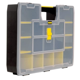 Organizador plástico com 17 compartimentos - STST14026 - Stanley em Oferta na Shopee
