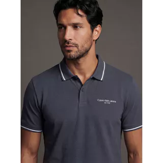 Polo Logo Ckj Est. 1978 - Marinho em Oferta na Shopee