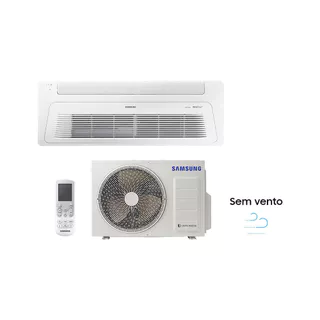 Ar Condicionado Inverter Cassete 1 via WindFree com WiFi 17.000 BTUs Quente/Frio em Oferta na Shopee