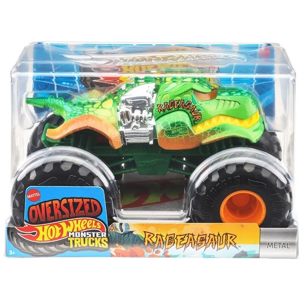 Carrinho HOT Wheels Monster TRUCK Rageasaur Mattel FYJ83 | Shopee Brasil