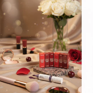 Kit Lábios Perfeitos Batom Liquido Rouge Tint +  Batom Mágico Luisance - Longa Duraçao, 6 Tons em Oferta na Shopee