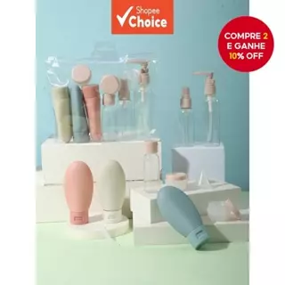 Conjunto De Cosméticos Para Viagem-Frascos Recarregáveis Portáteis Loção , Toner , Spray , Shampoo E Viagens em Oferta na Shopee