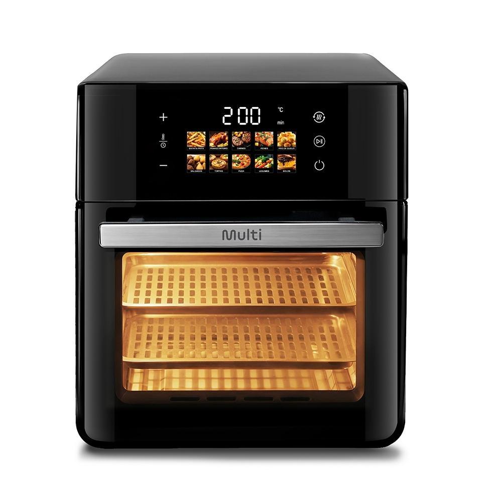 Air Fryer Forno 10L 220V 1500W Touch Multi GO257 | Shopee Brasil