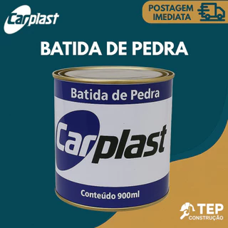 Emborrachamento Batida De Pedra Preta Carplast 1kg em Oferta na Shopee