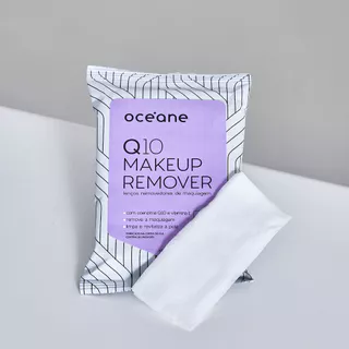 Lenços Demaquilantes C/ Q10 e Vitamina e - Q10 Makeup Remover 20un em Oferta na Shopee