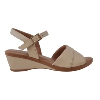 Sandália Confortável em couro legítimo USAFLEX -  CLASSIC em Oferta na Shopee