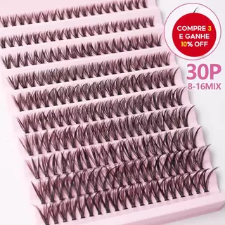 Cílios Tufo Volumosos Extensões de Cílios 30D 40D 80D 200Un Volume Individual DIY Extensão de Cílios Curvatura D Fios em Oferta na Shopee