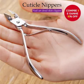 Tesoura de corte de unhas e unhas de aço inoxidável durável 1 unidade - muito adequada para esfoliar camadas e manter as em Oferta na Shopee