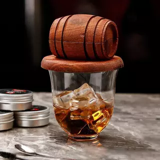 Uísque Fumante Espíritos De Madeira Infusor Cocktail Para Homens Pai Marido Namorado Ele Família Amigos cstui3br