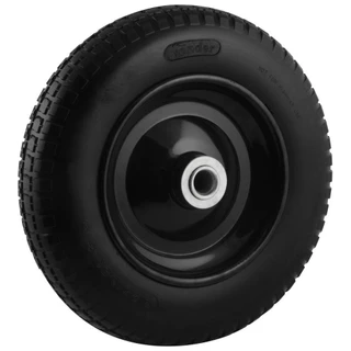 Roda completa com pneu maciço 1" x 8" Vonder em Oferta na Shopee
