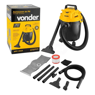 ASPIRADOR DE PÓ PROFISSIONAL 10L 1000W APV1010 VONDER 127V