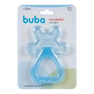 Mordedor Com Água Mãozinha Azul 14683 - Buba em Oferta na Shopee